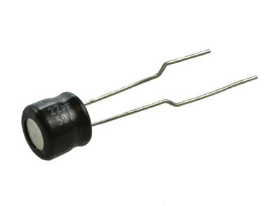 Capacitor; electrolytic; mini; 22uF; 50V; S5; S5050M0022AZF-0605; diam.6,3x5mm; 2,5mm; through-hole (THT); bulk; Yageo; RoHS