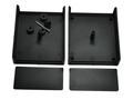 Enclosure; multipurpose; Z5A; polystyrene; 110mm; 90mm; 49mm; black; with side panels; Kradex; RoHS
