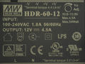 Zasilacz; na szynę DIN; HDR-60-12; 12V DC; 5A; 54W; sygnalizacyjna dioda LED; Mean Well