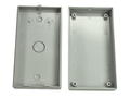 Enclosure; multipurpose; Z93J; ABS; 130mm; 70mm; 29mm; IP52; light gray; Kradex; RoHS