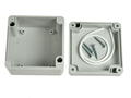 Enclosure; multipurpose; Z111JH; PS; 82mm; 80mm; 55mm; IP65; light gray; hermetic; Kradex; RoHS