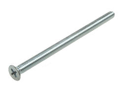 Screw; DIN965; M4; 67mm; 70mm; cylindrical; philips (+); galvanised steel