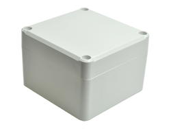 Enclosure; multipurpose; Z111J; ABS; 82mm; 80mm; 55mm; light gray; Kradex; RoHS