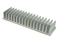 Heatsink; P52317/4; plain; 40mm; ribbed; 2,2K/W; 150mm; 25mm; Firma Piekarz