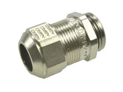 Cable gland; A1083.17; nickel-plated brass; IP68; natural; M16; 6÷10,5mm; 16,0mm; with metric thread; for shielded wires; Agro; RoHS