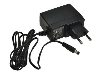 Power Supply; plug; ZSI12V1,5A1; 12V DC; 1,5A; straight 2,1/5,5mm; black