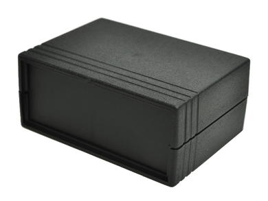 Enclosure; multipurpose; Z6; polystyrene; 66mm; 91mm; 39mm; black; with side panels; Kradex; RoHS