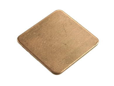 Pad; copper; heat transferrin; PTM-0,6/15/15; 0,6x15x15mm
