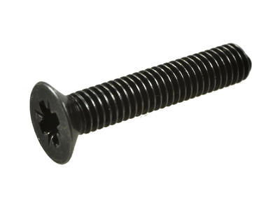 Screw; WWKM316B; M3; 14mm; 16mm; conical; pozidriv (*); galvanised steel; blackened; BN30505; RoHS