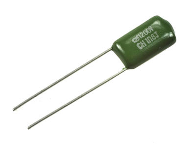 Capacitor; polyester; MKT; 1,8nF; 1200V; 5%; 3,5x7,5x12,5mm; 5mm; bulk; -40...+85°C