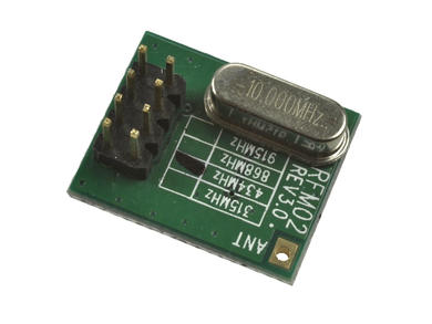 Moduł; nadajnik FM; RFM02-433-D; 433,92MHz; Hope Microelectronics; RoHS; 8dBm; przewlekany (THT)