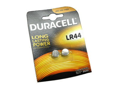 Battery; alkaline; AG13/L1154/LR44; 1,5V; 100mAh; blister; Duracell; AG13; L1154; LR44