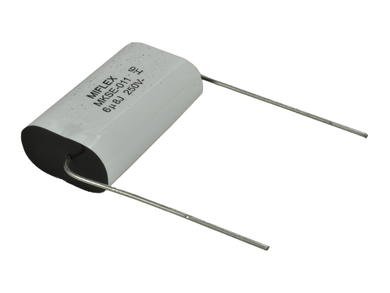 Capacitor; polyester; MKSE; 6,8uF; 250V DC; MKSE; H010F568J; 5%; 13,5x23x39,5mm; bulk; Miflex; RoHS