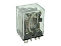 Relay; electromagnetic industrial; LY2N 220/240VAC; 230V; AC; DPDT; 10A; PCB trough hole; for socket; Omron; RoHS