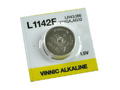 Battery; alkaline; AG12/LR1142; 1,5V; blister; fi 11,6x4,2mm; Vinnic; AG12