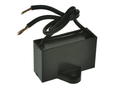 Capacitor; motor; JY-201 0.5uF/450V 10%; 0,5uF; 450V AC; 13,5x24x37mm; with cables; JYC; RoHS