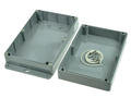 Enclosure; multipurpose; G353MF; ABS; 222mm; 146mm; 75mm; IP65; dark gray; mounting flange; Gainta; RoHS