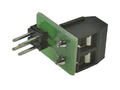 Connector; AK 2pin 2.54mm czarne; 2 ways; angled 90°; crimped; 0,2÷0,5mm2; 3A; 100V