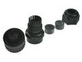 Socket; 934127100; 7 ways; straight; solder; 0,75mm2; CA6LD; 6-12mm; for cable; nylon66; black; IP67; 10A; 250V; Hirschmann; RoHS