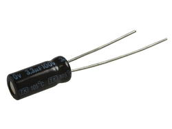 Capacitor; electrolytic; 3,3uF; 100V; TK; TKR3R3M2AD11M; diam.5x11mm; 2mm; through-hole (THT); bulk; Jamicon; RoHS