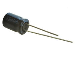 Capacitor; electrolytic; 3,3uF; 400V; TK; TKR3R3M2GF11R; fi 8x11mm; 3,5mm; through-hole (THT); bulk; Jamicon; RoHS