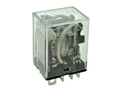 Przekaźnik; elektromagnetyczny przemysłowy; LY2N 220/240VAC; 230V; AC; 2 styki przełączne; 10A; do druku (PCB); do gniazda; Omron; RoHS