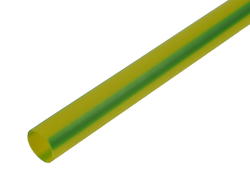 Rurka termokurczliwa; ZAK; 4,8mm; 2,4mm; żółto-zielony; 2:1
