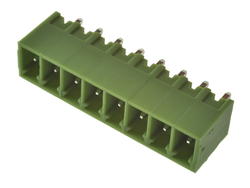 Łączówka; 15EGTVC-3.81-08P; 8 torów; R=3,81mm; 9,2mm; 8A; 125V; przewlekany (THT); proste; zamknięta; zielony; Golten; RoHS