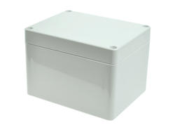 Enclosure; multipurpose; G221; polycarbonate; 115mm; 90mm; 80mm; IP65; light gray; Gainta; RoHS