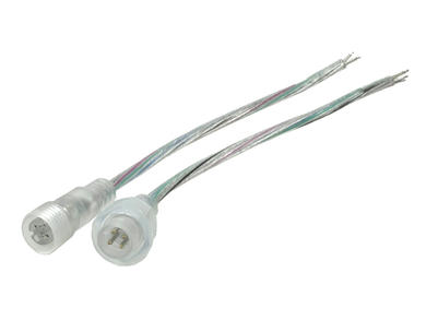 Connector for LED tape; SW-WC-4; 20cm; water resistant