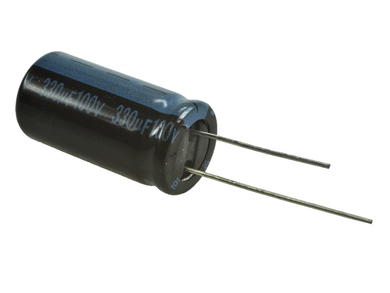 Capacitor; electrolytic; 330uF; 100V; TK; TKR331M2AI25M; diam.12,5x25mm; 5mm; through-hole (THT); bulk; Jamicon; RoHS