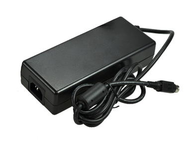 Zasilacz; desktop; ZSI12V10A; 12V DC; 10A; złącze DIN; bez kabla; kolor czarny