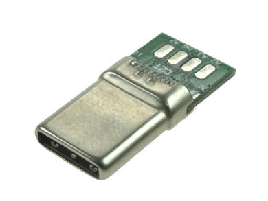 Wtyk; microUSB C; Z-USB3.1; USB 3.1; na przewód; proste; lutowany; stop miedzi; RoHS