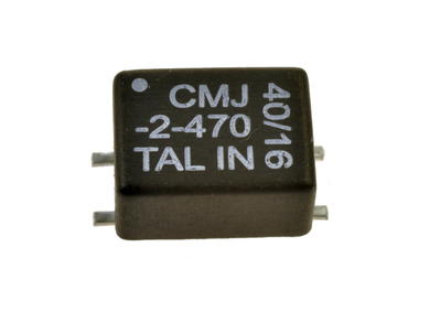 Inductor; wire SMD; CMJ-2-470; 47uH; 500mA; 30%; 5x5x9mm; surface mounted (SMD); 2,54mm; 0,13ohm; Talema; RoHS