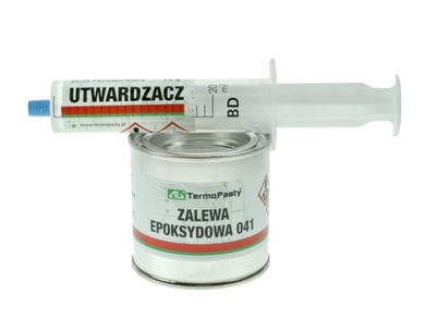 Zalewa epoksydowa; dwuskładnikowy; epoksydowy; zabezpieczający; AGT-223; 100g+10g; płyn; izolacja; metalowa puszka+strzykawka; AG Termopasty