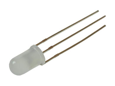 LED; A-L-5/RG; 5mm; red; green; Light: 50mcd; 60°; diffused; white; two-color (R/G); common cathode; 2,2V; 20mA; 625nm; through hole; RoHS