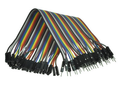 Wires; male/female; PMZ40SZTL20; 200mm; 40pcs.