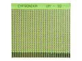 Circuit board; multipurpose; UM-32; 736; 75x84; 2,54mm; drilled; 1pcs.; green