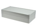 Enclosure; multipurpose; G2113; polycarbonate; 240mm; 120mm; 60mm; IP65; light gray; recessed area on cover; Gainta; RoHS