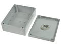 Enclosure; multipurpose; G2120; polycarbonate; 200mm; 150mm; 75mm; IP65; light gray; recessed area on cover; Gainta; RoHS