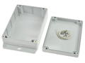 Enclosure; multipurpose; G214MF; polycarbonate; 171mm; 121mm; 55mm; IP65; light gray; mounting flange; Gainta; RoHS