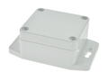 Enclosure; multipurpose; G201MF; polycarbonate; 65mm; 58mm; 35mm; IP65; light gray; mounting flange; Gainta; RoHS