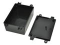 Enclosure; multipurpose; G1019; ABS; 82mm; 57mm; 33mm; black; mounting brackets; Gainta; RoHS