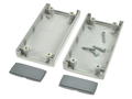 Enclosure; for instruments; G436; ABS; 120mm; 60mm; 30mm; IP54; light gray; dark gray ABS ends; Gainta; RoHS