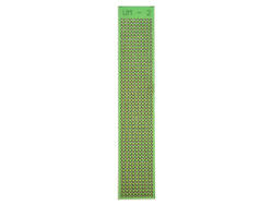 Circuit board; multipurpose; UM-2W; 540; 28x147; 2,54mm; drilled; 1pcs.; green