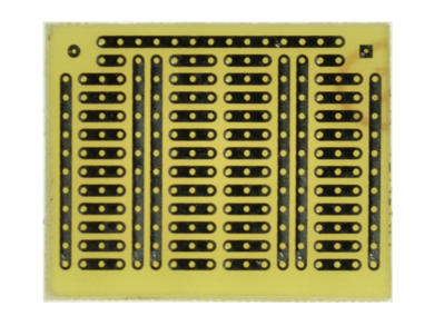 Circuit board; multipurpose; UM-7; 226; 36x48; 2,54mm; non-drilled; 1pcs.; green