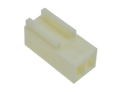 Socket; HU-02; 2 ways; straight; 2,54mm; for cable; RoHS