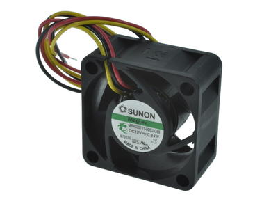 Fan; MB40201V1-000U-G99; 40x40x20mm; magnetic Vapo; 12V; DC; 0,84W; 15,04m3/h; 25,5dB; 0,07A; 7200RPM; 3 wires with rotation sensor; Sunon; RoHS; 4,5÷13,8V; 300mm