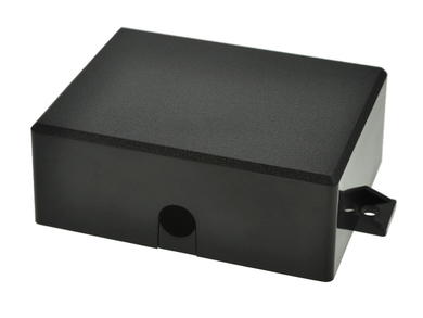 Enclosure; multipurpose; G1018; ABS; 88mm; 68mm; 32,7mm; black; mounting brackets; Gainta; RoHS