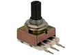 Potentiometer; shaft; single turn; WI20-103; 10kohm; linear; 20%; 1W; axis diam.6,00mm; 16mm; metal; smooth; 300°; cermet; through-hole (THT); RoHS